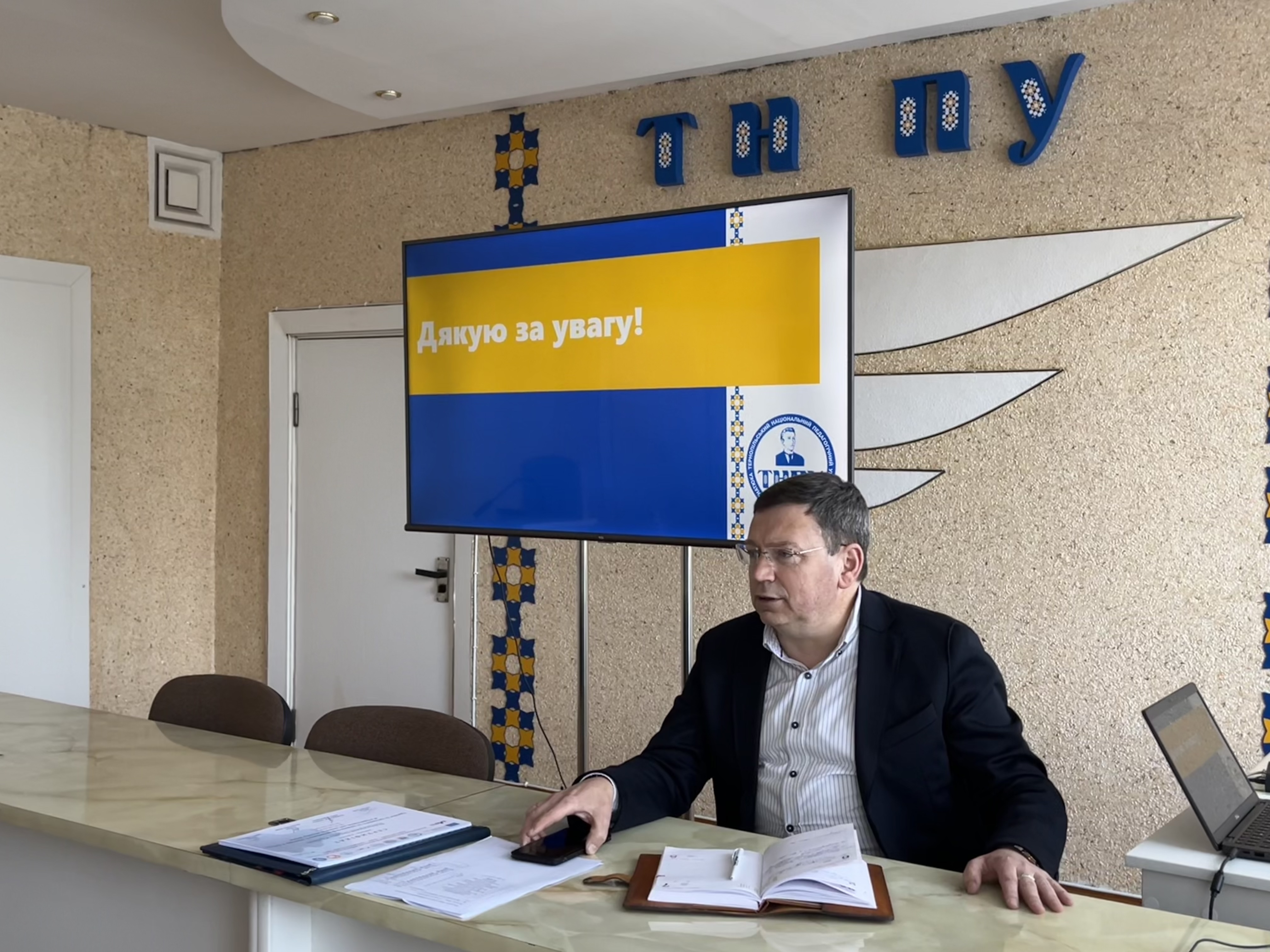 Hovoryt rektor TNPU Bohdan Buiak